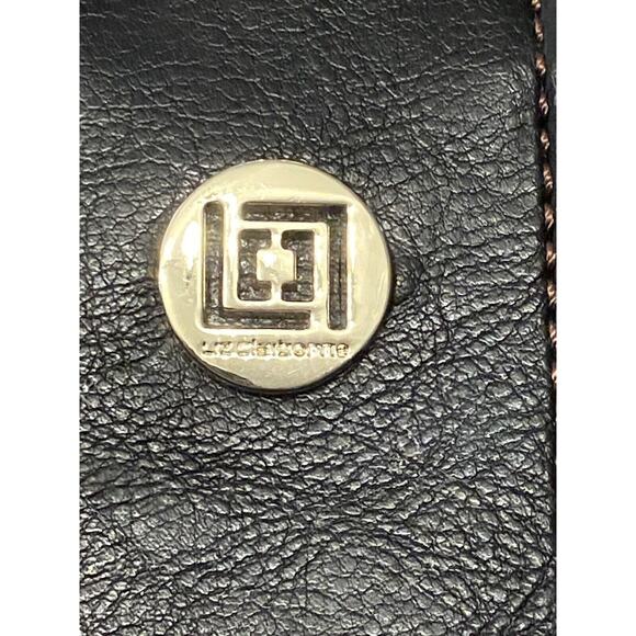 Liz Claiborne Black LC Heritage Small XB Crossbody Purse, Classic Leather, NEW - Picture 6 of 13